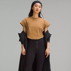 Lululemon Cotton mock neck tee